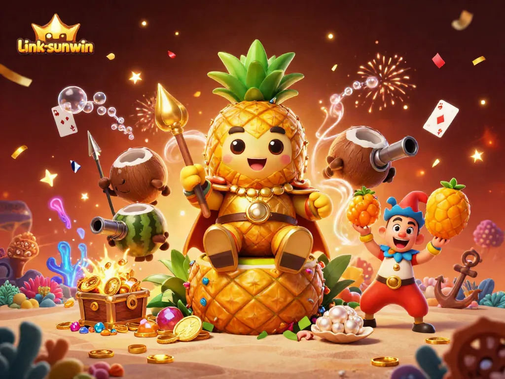 Engage with exciting games at link-sunwin with vibrant 3D casino illustrations full of energy.