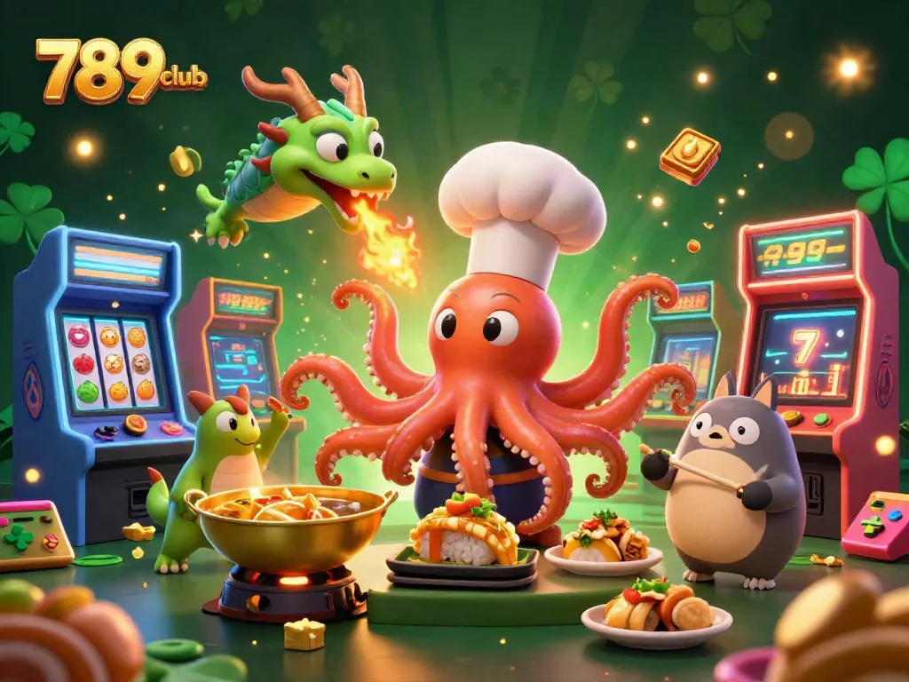 Experience the vibrant energy of 789club with dynamic champions and golden gaming elements.