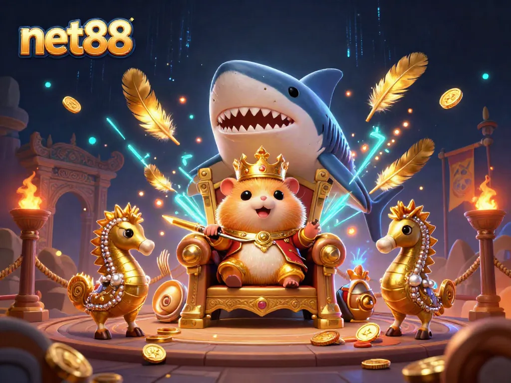 Bet on exciting games at net88, featuring vibrant fantasy characters and dynamic casino elements.