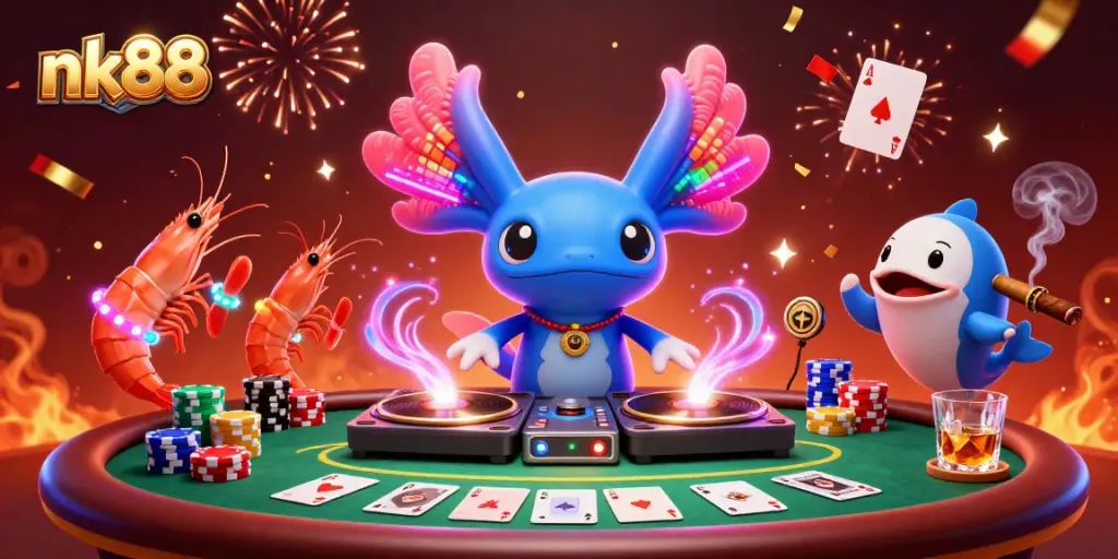 Experience thrilling moments at nk88 with vibrant casino games and lively characters.
