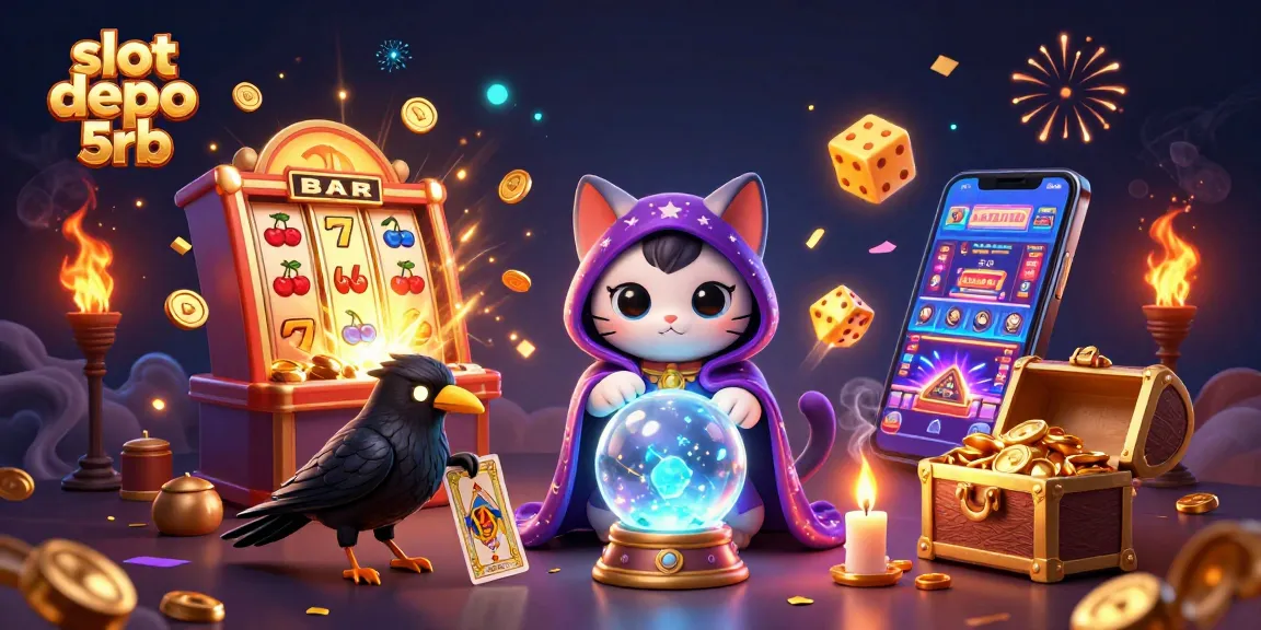 Engage in thrilling plays at slot depo 5rb with vibrant casino adventures featuring iconic elements.